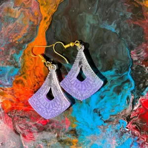 resin earrings