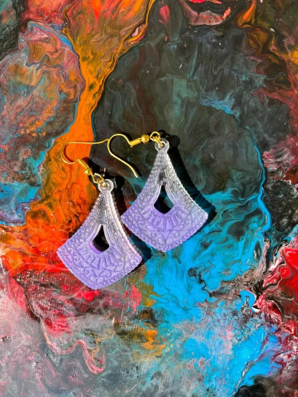 resin earrings