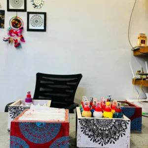 mandala texture boxes