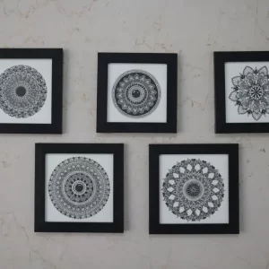 Mini mandala frames