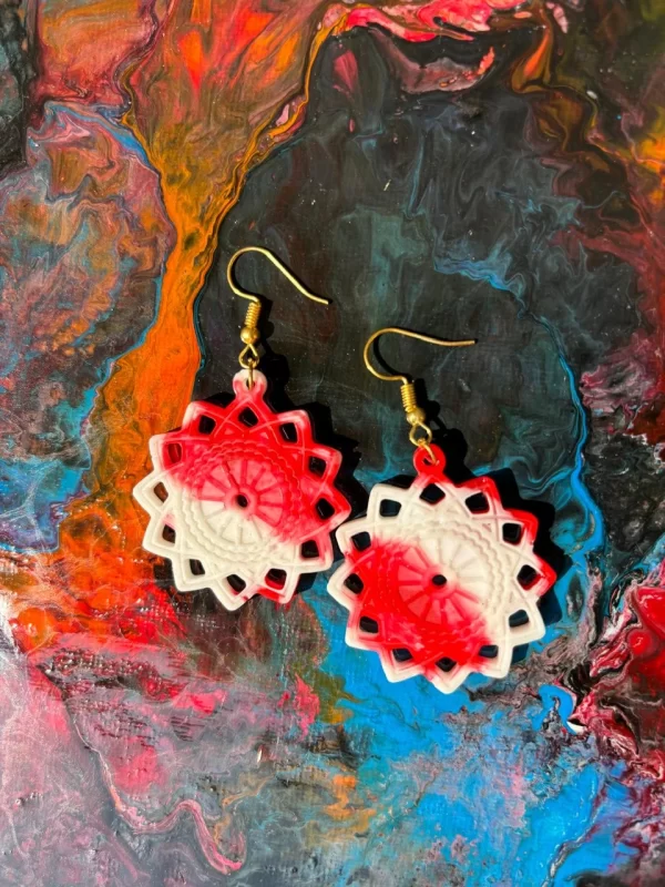 Resin Earrings - Image 4