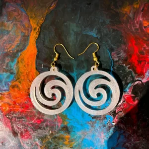 resin earrings