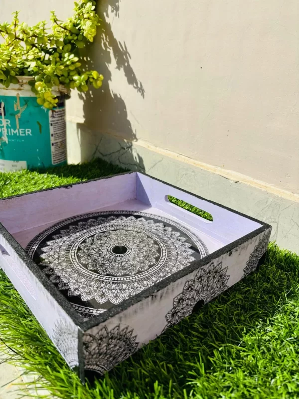 Mandala Serving Tray - Image 4