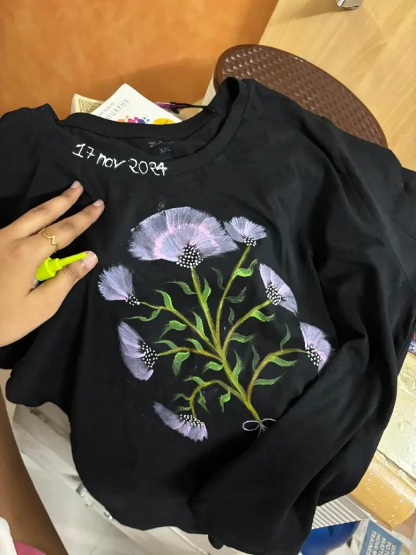 Hand Painted T-Shirt - Image 2